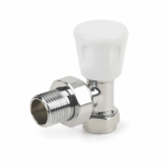 Pioneer 15mm Angled Radiator Valve (15mm nut)