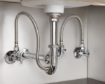 Flexi Hose 15x1/2x50cm Flexible Tap Connector & ISO Valve - Image 2