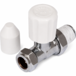 Voyager 15mm Straight Radiator Valve (3/4" Union)