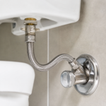 Flexi Hose 15x3/4x30cm Flexible Tap Connector & isolating valve - Image 2