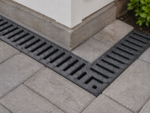 Quadbox Channel Drain Plastic Grate 90 degree corner - Image 2