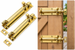 Necked Cranked Barrel Bolt Crank Security Sliding Shoot Door Gate Bathroom Bolts - Image 2