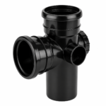 Access Tee Triple Socket/Double Socket 110mm Pushfit fittings