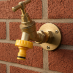 brass outdoor tap daily use
