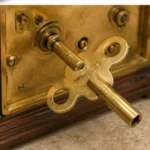 Double Ended Clock Carriage Travel Key Clock Brass 1.75mm + Choose Size 4 - 8 - Image 2