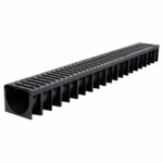 1m Channel Drain (Available in Plastic or Steel Grate)