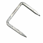 Gate Catch to Drive 'D' Staple Heavy Duty Galvanised 4" to suit Auto Gate Catch