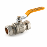 28mm Yellow Ball Valves (Gas Approved)