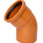 Single Socket 45 Deg Bend
