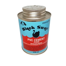 image (4) Black Swan PVC Cement Clear 236ml - Image 1