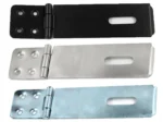 Safety Hasp & Staple Security Door Gate Shed Padlockable 3", 4.5", 6" Black Bzp