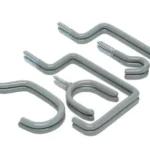 Multi-Use Assorted Storage Vinyl Coated Steel Screw-In Hooks Value Pack 10PK