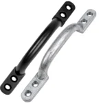 Black Cast Iron Door Pull Handle 6" 7" Inch Hot Bed Sash D Pull Shed Garden Gate