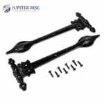 Spear Tee Hinges Pair Black Antique Ornate Gate Door 6" 9" 12"