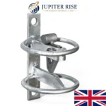Self Locking Gate Latch Auto Field Gate Catch 182mm Galvanised