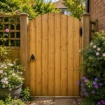 Heavy Duty Feather Edge Garden Gate | Dome & Straight | Made to Measure UK