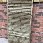 SUPER HEAVY DUTY VENETIAN GARDEN GATE SINGLE SIDE TIMBER WOODEN CUSTOM DOOR