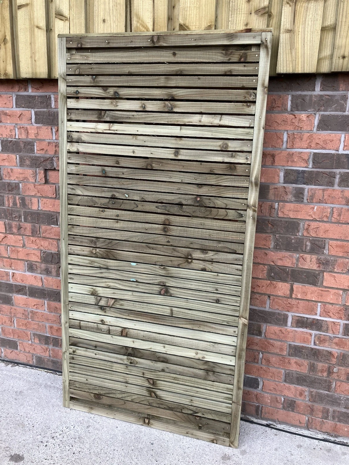 1 SUPER HEAVY DUTY VENETIAN GARDEN GATE SINGLE SIDE TIMBER WOODEN CUSTOM DOOR - Image 1