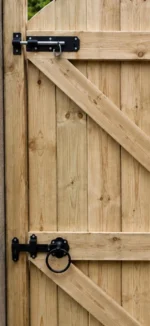 Heavy Duty Garden Gate Hinge & Hardware Set – Galvanised or Standard - Image 16