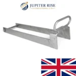 Throw Over Gate Loop Latch 14" Heavy Duty Lifting Handle for 3" Farm Gates     field gate - Image 3
