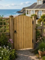 Heavy Duty Feather Edge Garden Gate | Dome & Straight | Made to Measure UK - Image 5