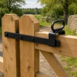 Throw Over Gate Loop Latch 14" Heavy Duty Lifting Handle for 3" Farm Gates     field gate - Image 5
