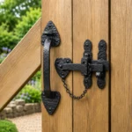 Suffolk Thumb Latch Cast Iron Antique Black 200mm Door Gate Barn Shed - Image 6