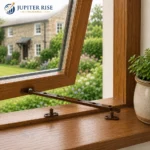 Casement Window Stay 10" 250mm Brown Metal Wooden Window Frame - Image 6