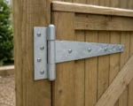 Heavy Duty Galvanised Tee Hinge Pair 12" 18" 24" Wooden Garden Gate Shed Door Wi - Image 5