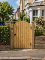 Heavy Duty Feather Edge Garden Gate | Dome & Straight | Made to Measure UK - Image 7
