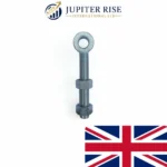 Adjustable Gate Eye Bolt Zinc Plated Heavy Duty 12mm 16mm 19mm 22mm with Nuts - Image 7