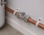 Chrome 22mm Isolating Valve - Image 2