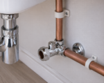 Chrome 15mm Angled Isolating Valve - Image 2