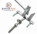 Hunting Type Self Locking Auto Gate Catch Latch Galvanised with Striker & Screws - Image 2