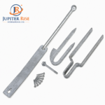 Field Gate Spring Fastener Latch 24" Catch Set Heavy Duty Galvanised