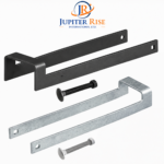 Heavy Duty Throw Over Loop Gate Latch 12" for 2" Wide Farm Field Gate