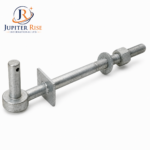 Hook To Bolt With Welded Washer Plate 14" For Field Gate Hanging Band 19mm Pin - Image 3