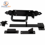 Gothic Suffolk Latch Heavy Duty Garden Gate Thumb Catch in Black...