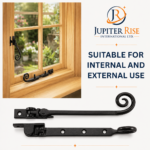 Window Locking Casement Stay 10" & Locking Handle Fastener For Wood Timber - Image 3