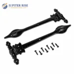 Spear Tee Hinges Pair Black Antique Ornate Gate Door 6" 9" 12"