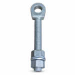 Gate Eye Bolt Adjustable 8" x 32mm Wide Flange for Gates Fencing