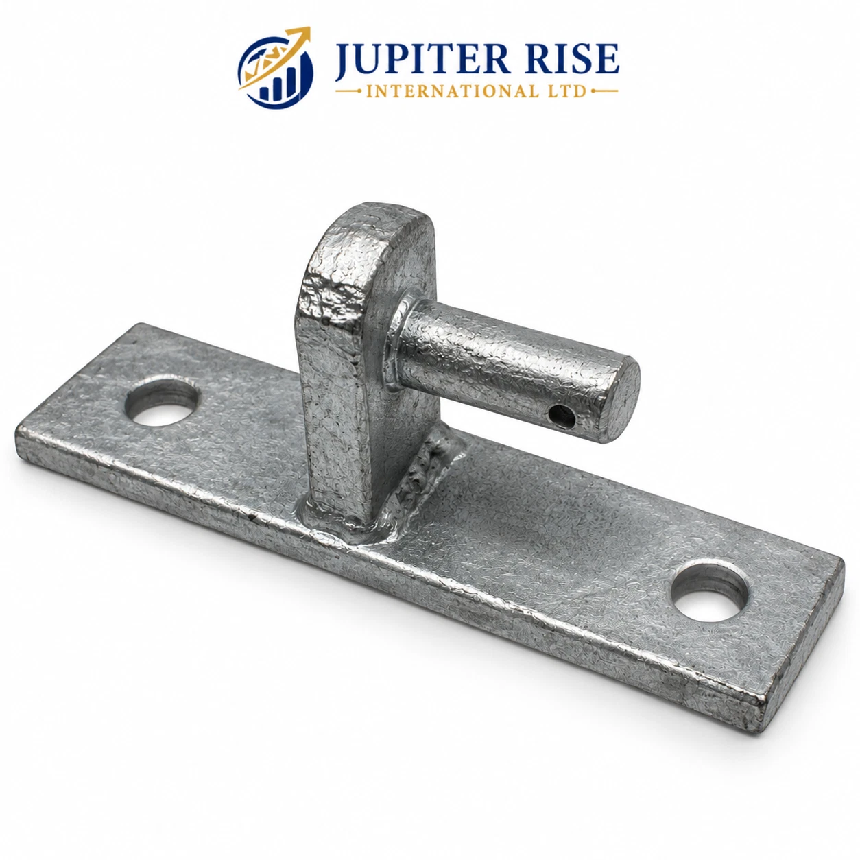 0 Hook To Bolt Gate Hinge Galvanised Field Farm Gate 19mm Pin 10-18" - Image 1
