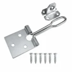Wire Hasp & Staple Heavy Duty 75mm 100mm Shed Gate Hutch Door Lock