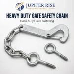 Gate Hook & Eye Safety Chain Heavy Duty 158mm Galvanised Field Farm - Image 2