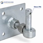 Heavy Duty Gate Hinges Hook Plate 19mm Pin 4x4 Fixed Adjustable - Image 2