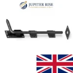 Garden Gate Drop Bolt 12" 18" 24" Balck Heavy Duty for Garden Garage Barn Gates - Image 2