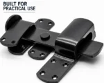Kick Over Stable Latch Heavy Duty Door latch 248mm Black Galvanised - Image 2