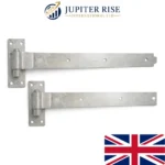 Hook and Band Hinges Heavy Duty Straight Cranked Adjustable Garden Shed Door - Image 13