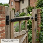 Hook and Band Hinges Heavy Duty Straight Cranked Adjustable Garden Shed Door - Image 17