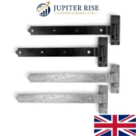 Hook and Band Hinges Heavy Duty Straight Cranked Adjustable Garden Shed Door - Image 24